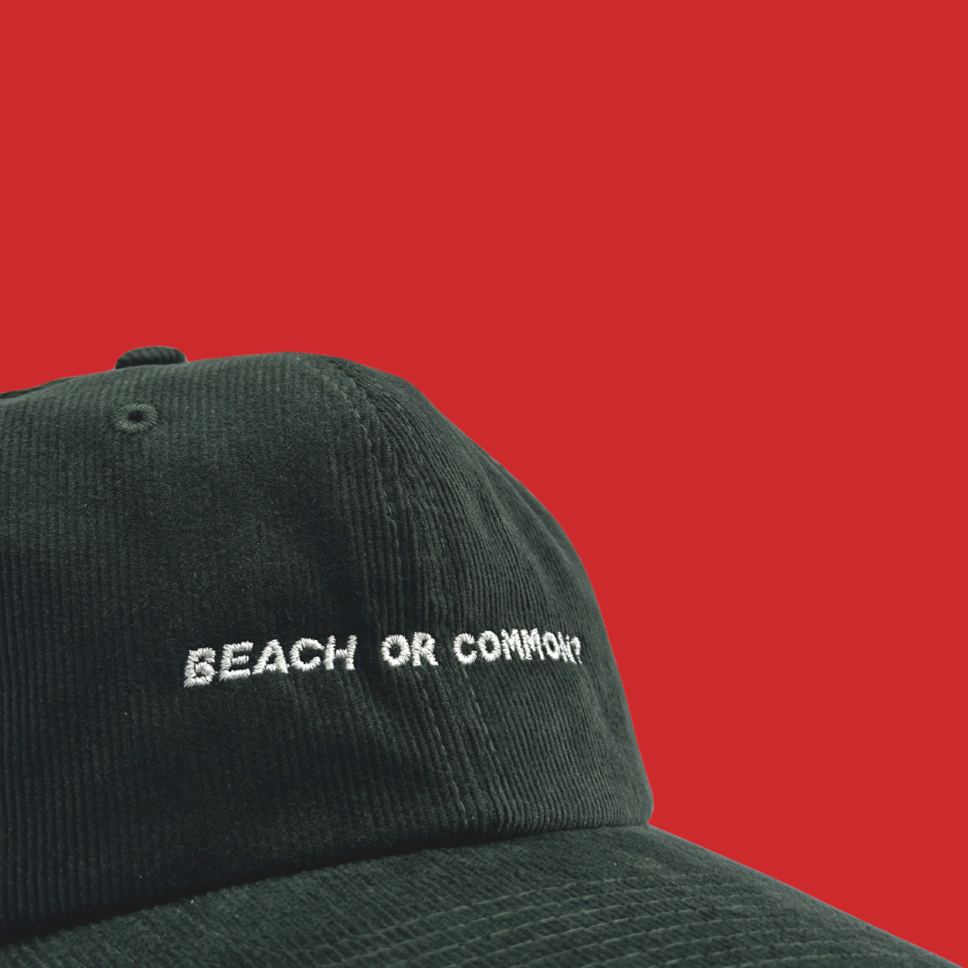 Beach or Common? Corduroy Cap
