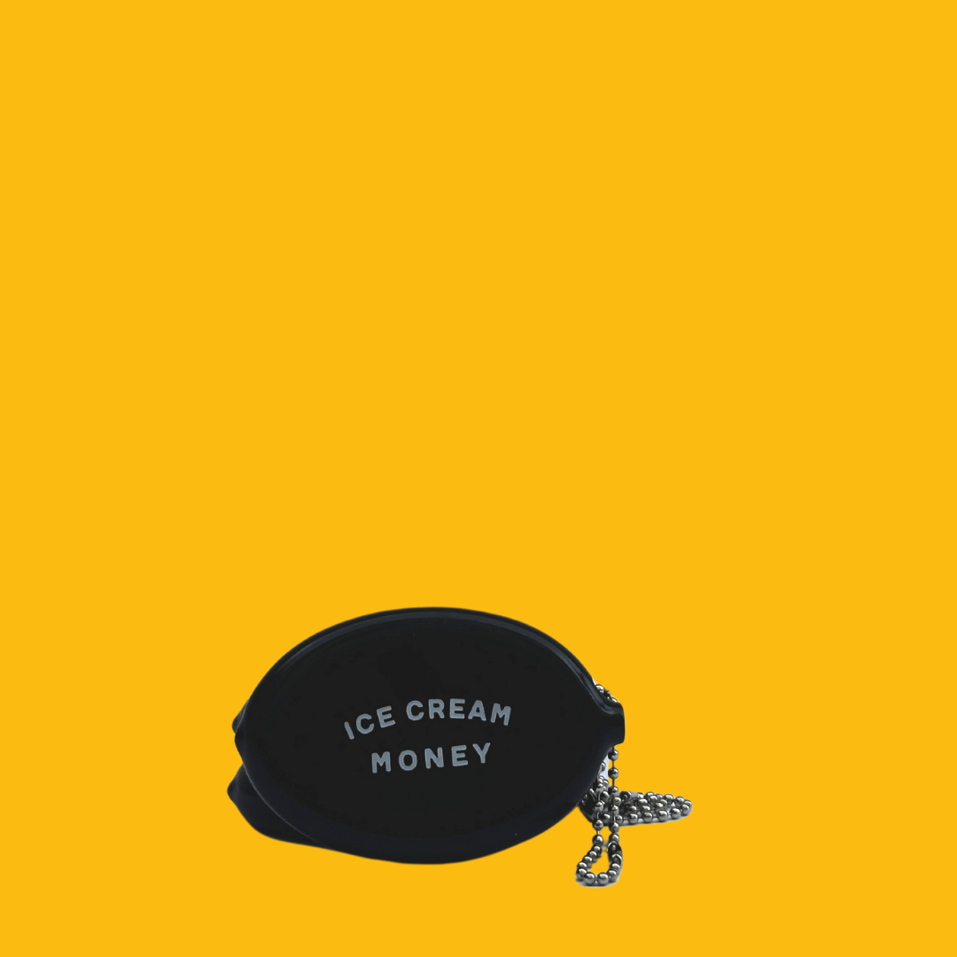 Ice Cream Money Rubber Squeeze Coin Pouch